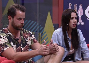 BBB: Larissa e Gustavo são os mais novos integrantes do BBB (Foto: Reprodução/Globo)