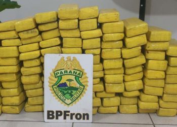 104,7 quilos de maconha são apreendidos em Itaipulândia