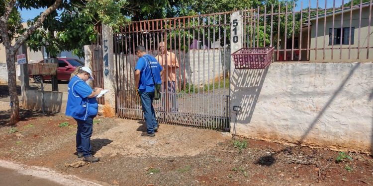 Ligações de esgoto são vistoriadas em Santa Terezinha de Itaipu, no Oeste