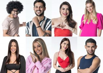 BBB: Participantes eliminados participaram da Prova do Líder (Foto: Reprodução/Globo)