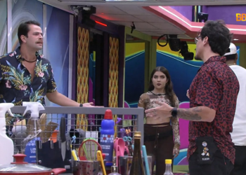 BBB: Noite pós paredão foi a mais agitada desta edição (Foto: Reprodução/Globo)