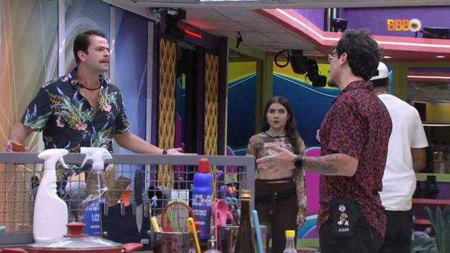 BBB: Noite pós paredão foi a mais agitada desta edição (Foto: Reprodução/Globo)