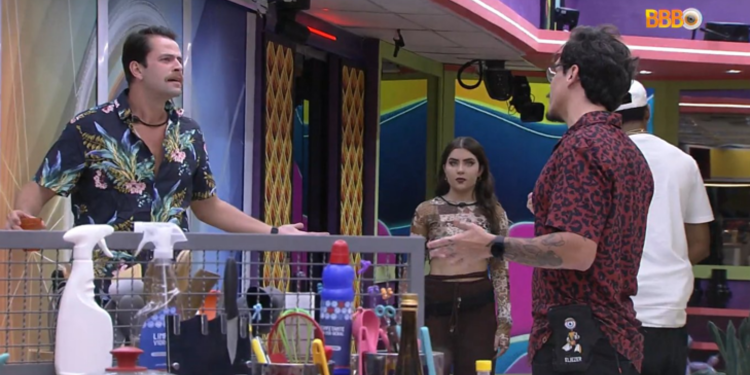 BBB: Noite pós paredão foi a mais agitada desta edição (Foto: Reprodução/Globo)