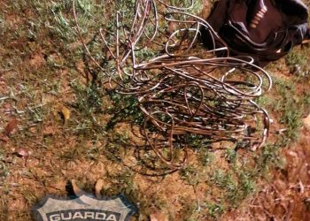 GM prende homem com fios de iluminação furtados na Costa e Silva