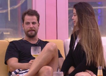 BBB: Após ser eliminada Laís comenta sobre relacionamento com Gustavo (Foto: Reprodução/Globo)