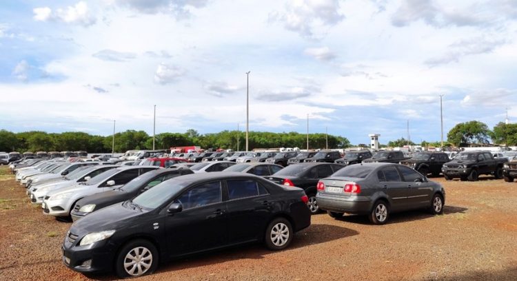 PF em Foz do Iguaçu realiza leilão online de veículos e sucatas