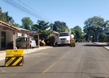 Sanepar substitui redes de água em Foz do Iguaçu