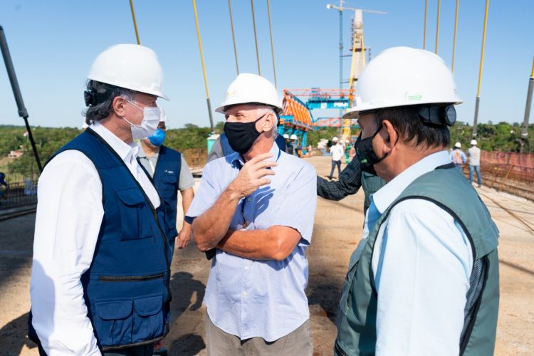 Com 81% das obras concluídas, Ponte da Integração deve ficar pronta no 3º trimestre