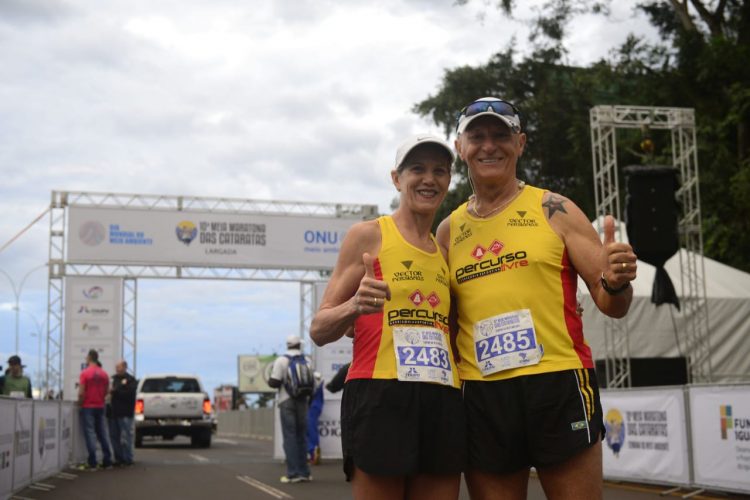 Prova da superação: empresária de 65 anos vence câncer e celebra a vida na #MeiaDasCataratas