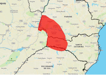 INMET emite alerta vermelho para Foz: Grande Perigo