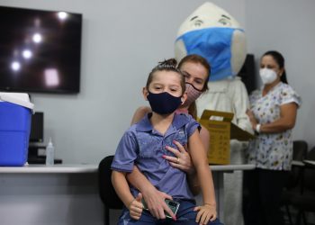 Secretaria de Saúde abre agendamento para vacinação infantil contra a Covid-19