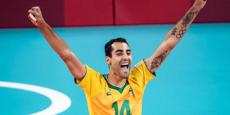 Douglas Souza se aposenta da seleção de vôlei “pela saúde mental”