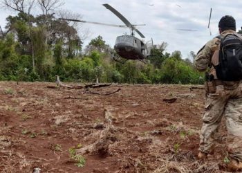 Forças de segurança do Paraguai e Brasil destruíram 397 toneladas maconha em 5 dias