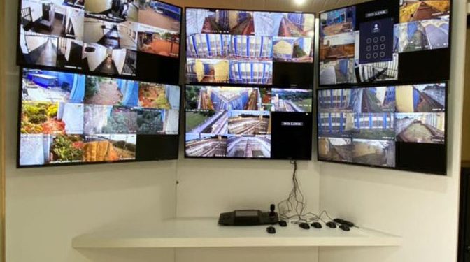 monitoramento na Penitenciária de Foz do Iguaçu