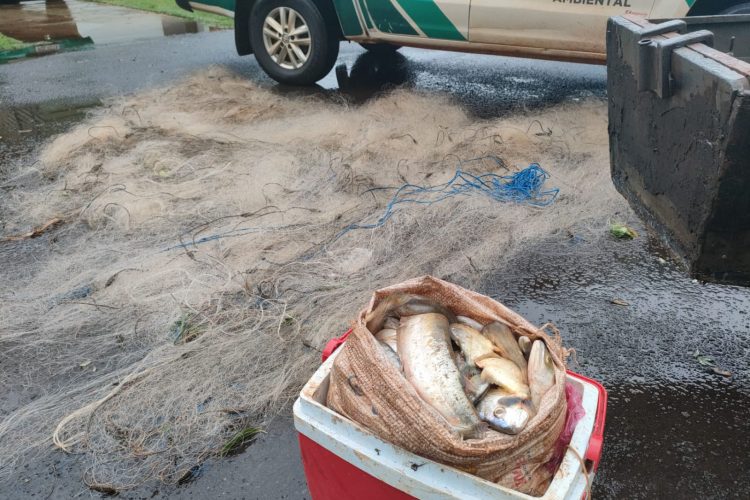 Seis pessoas são presas por pesca ilegal no Lago de Itaipu