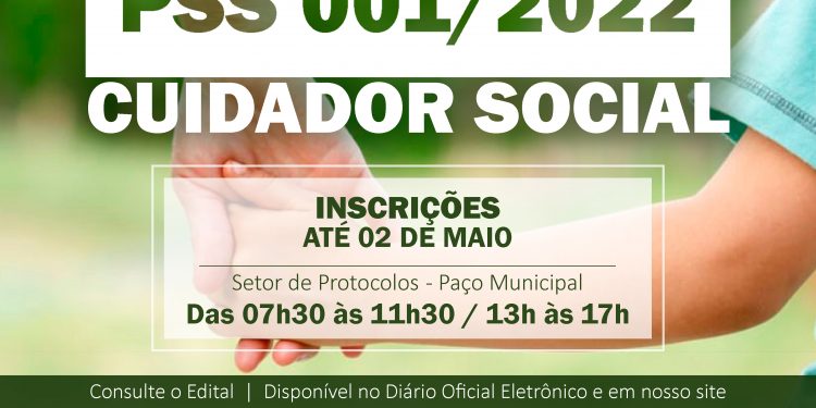 São Miguel do Iguaçu abre inscrições para PSS de Cuidador Social