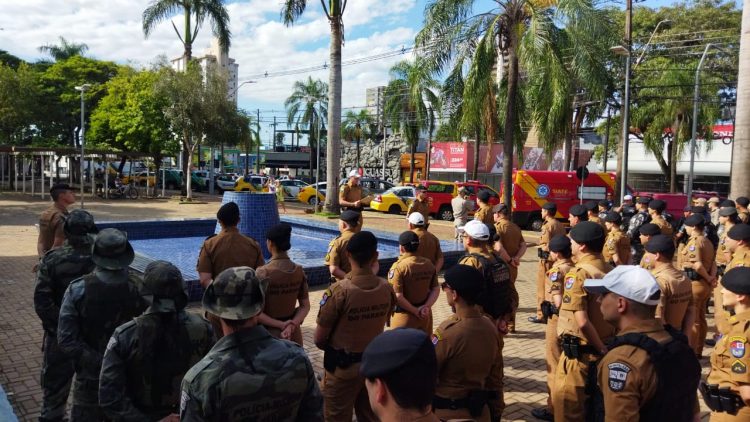 14º BPM presta homenagem ao policial Ricieri, morto em Guarapuava