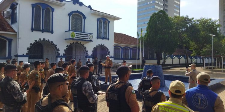 14º BPM presta homenagem ao policial Ricieri, morto em Guarapuava