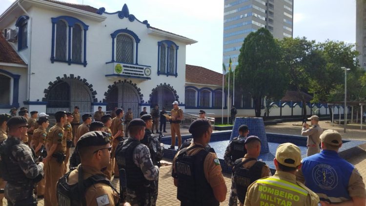 14º BPM presta homenagem ao policial Ricieri, morto em Guarapuava