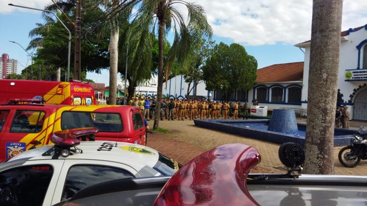 14º BPM presta homenagem ao policial Ricieri, morto em Guarapuava