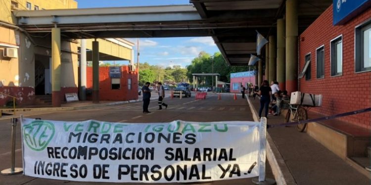 Agentes migratórios da Argentina iniciam “Operação Padrão”