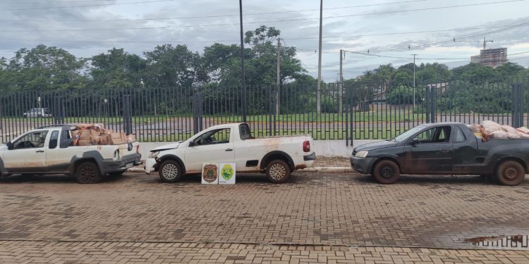 BPFRON apreende carga de R$400.000,00 reais de agrotóxicos e cigarros paraguaios