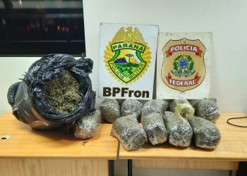 Homens transportando droga do Paraguai são presos em flagrante pela PF