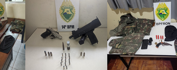 Operação Alvorada: BPFRON cumpre 3 mandados de prisão em Foz