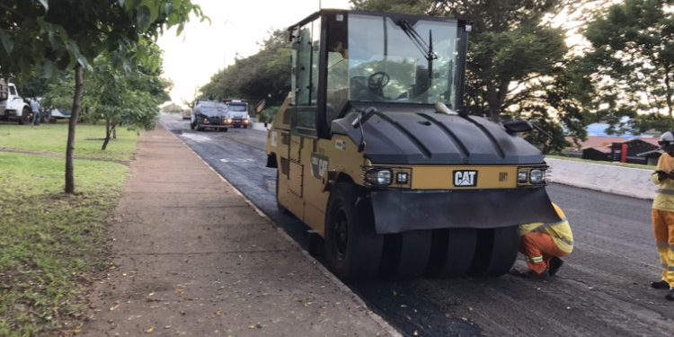 Equipe da obra da Av. Costa e Silva ficou retida em Guarapuava