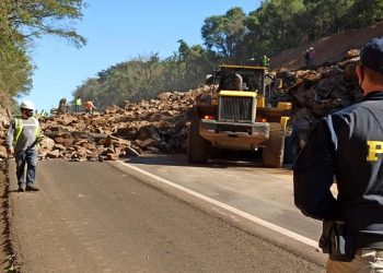 Ecocataratas fará detonações de rochas na BR 277 em Guaraniaçu, nesta quarta-feira