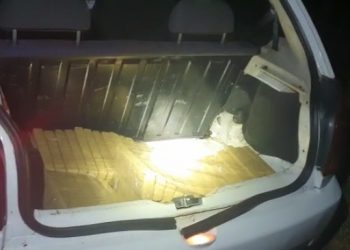 Casal é preso com 60kg de maconha na BR 277, em STI