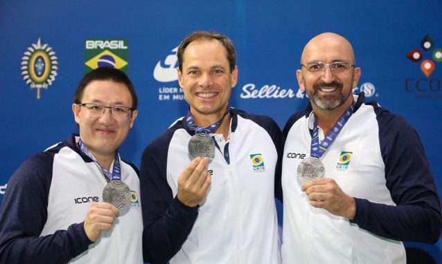 Brasil conquista prata na Copa do Mundo de Tiro Esportivo no RJ