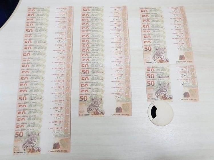 Polícia Federal e Militar apreendem R$5 mil em notas falsas no noroeste do Paraná