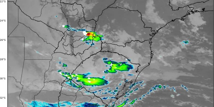 Tempo instável deve seguir até a quarta-feira na fronteira