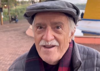 Ary Fontoura passeia por Foz do Iguaçu