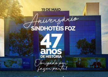 SINDHOTÉIS de Foz comemora 47 anos de fundação