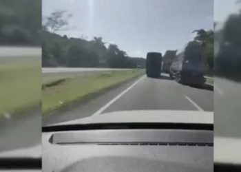 Motorista filma ônibus da dupla Conrado e Aleksandro a 140 km/h