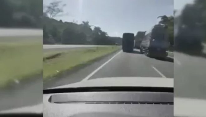 Motorista filma ônibus da dupla Conrado e Aleksandro a 140 km/h
