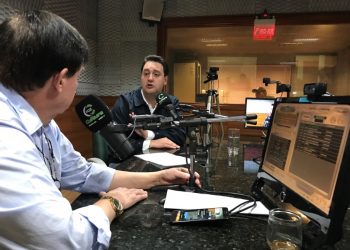 ‘Tiramos os grandes problemas de Foz do Iguaçu do papel’, disse Ratinho Junior