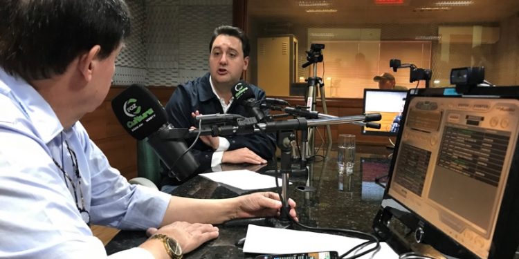 ‘Tiramos os grandes problemas de Foz do Iguaçu do papel’, disse Ratinho Junior