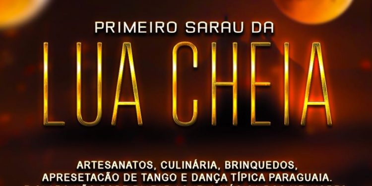 Sarau da Lua Cheia acontece nesta quinta-feira, 12 de maio
