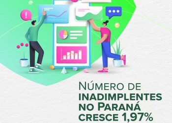 Número de inadimplentes cresce 1,97% no Paraná em abril