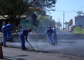 Obras de pavimentação avançam no Jardim Claudia