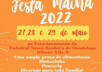 Festa Maína começa na próxima semana no estacionamento da catedral