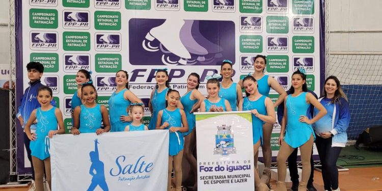 Foz do Iguaçu conquista medalhas no Paranaense de Patinação Artística