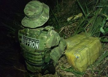 BPFRON apreende drogas em portos clandestinos