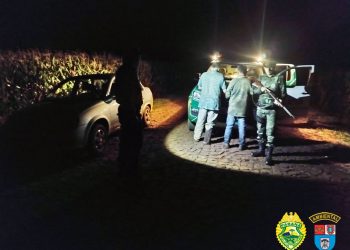 Caçadores são presos no Parque Nacional do Iguaçu pela Força Verde