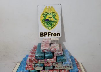 Menor é apreendida transportando 22, 7kg de maconha