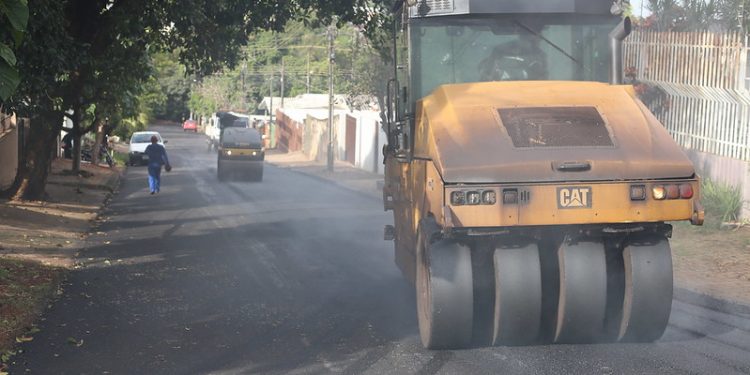 Secretaria de Obras avança com os trabalhos nas vias do Campos do Iguaçu