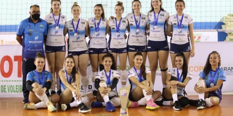 Foz é vice-campeã etapa sub 19 da 26ª Copa Integração de Voleibol feminino